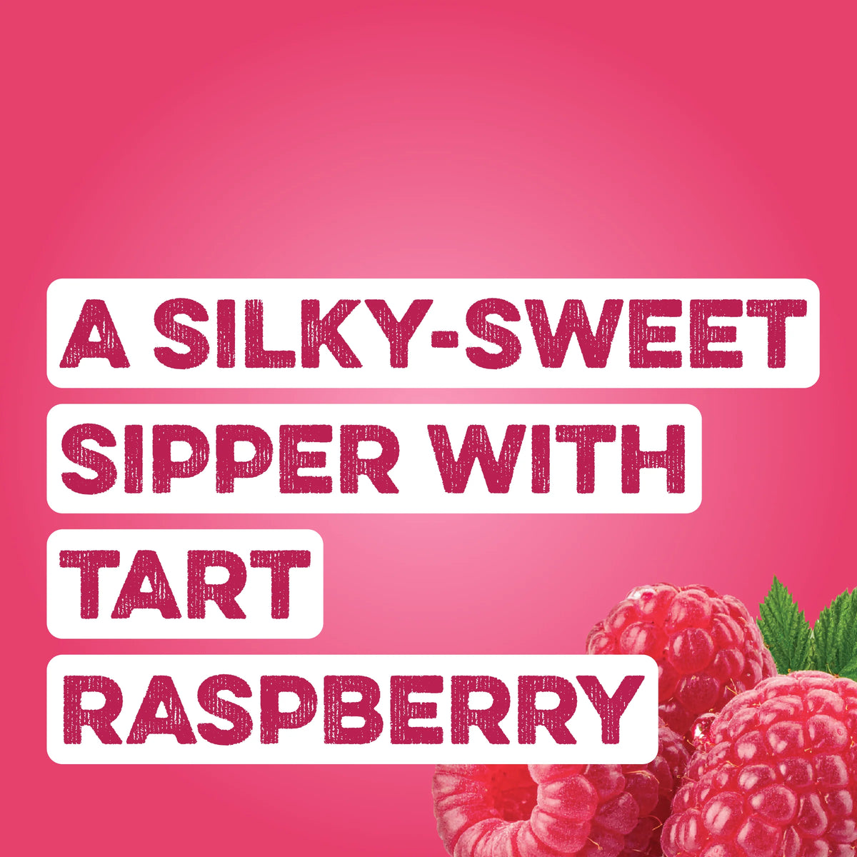 Clear Protein Water: Raspberries & Cream