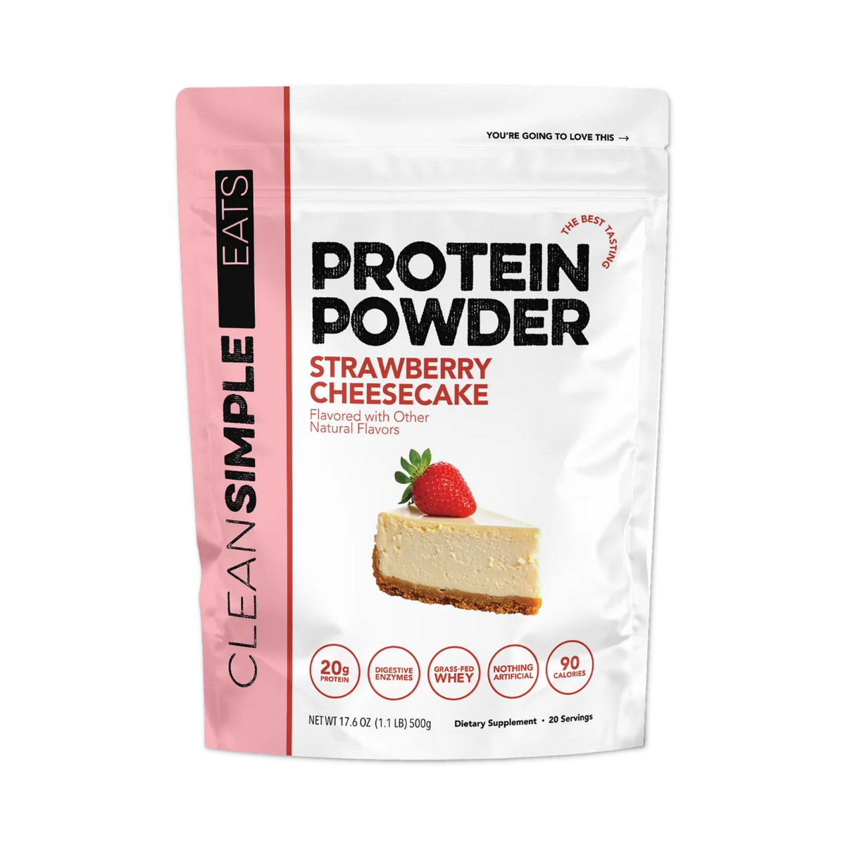 Protein Powder: Strawberry Cheesecake