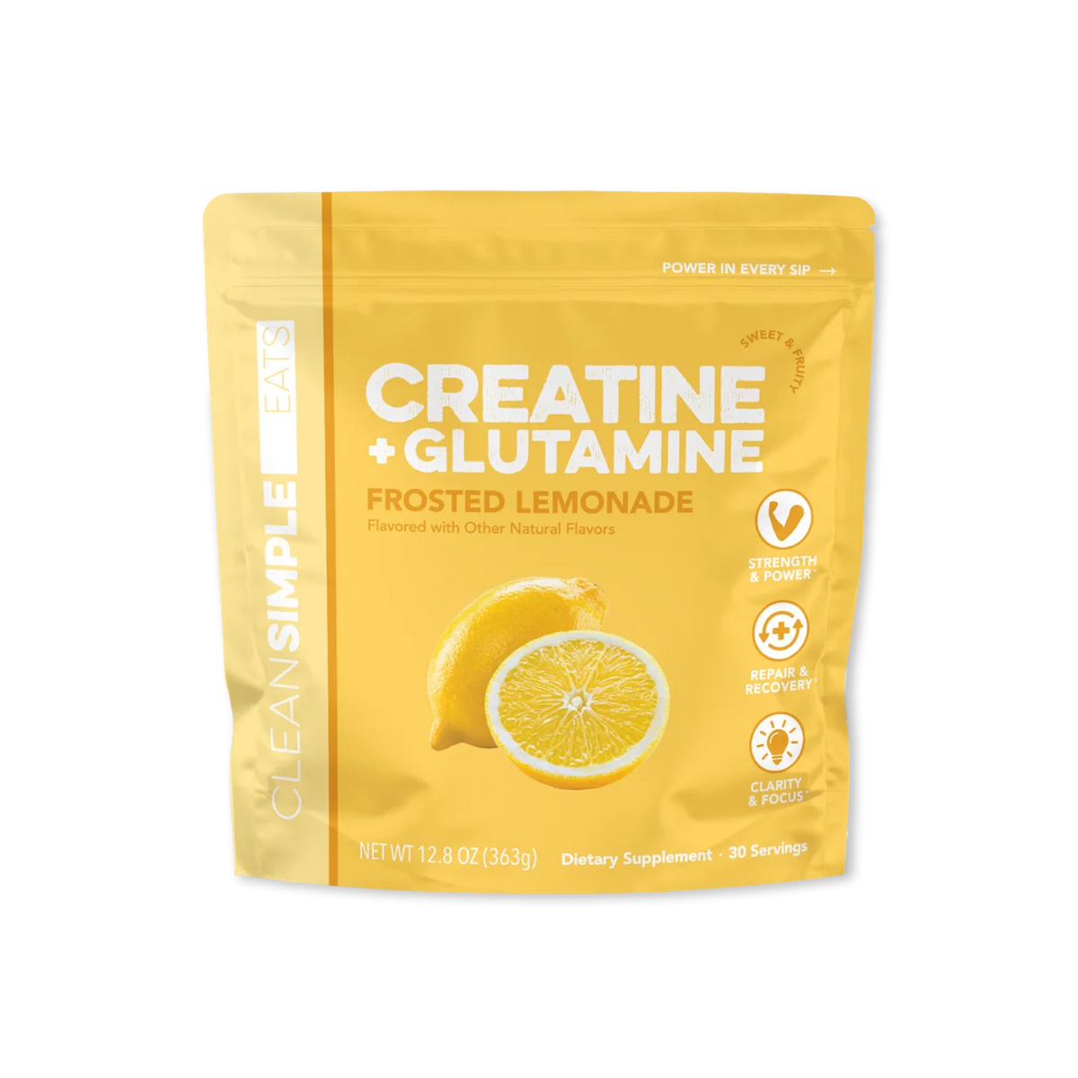 Creatine + Glutamine: Frosted Lemonade