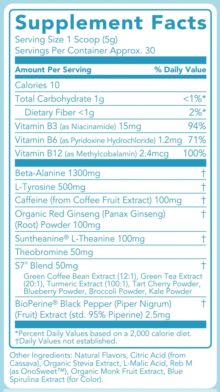 Energy + Pre-Workout: Freeze Pop