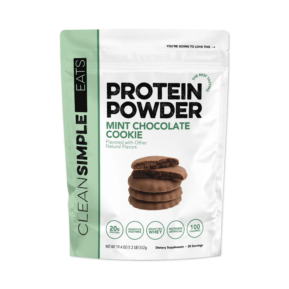 Protein Powder: Mint Chocolate Cookie