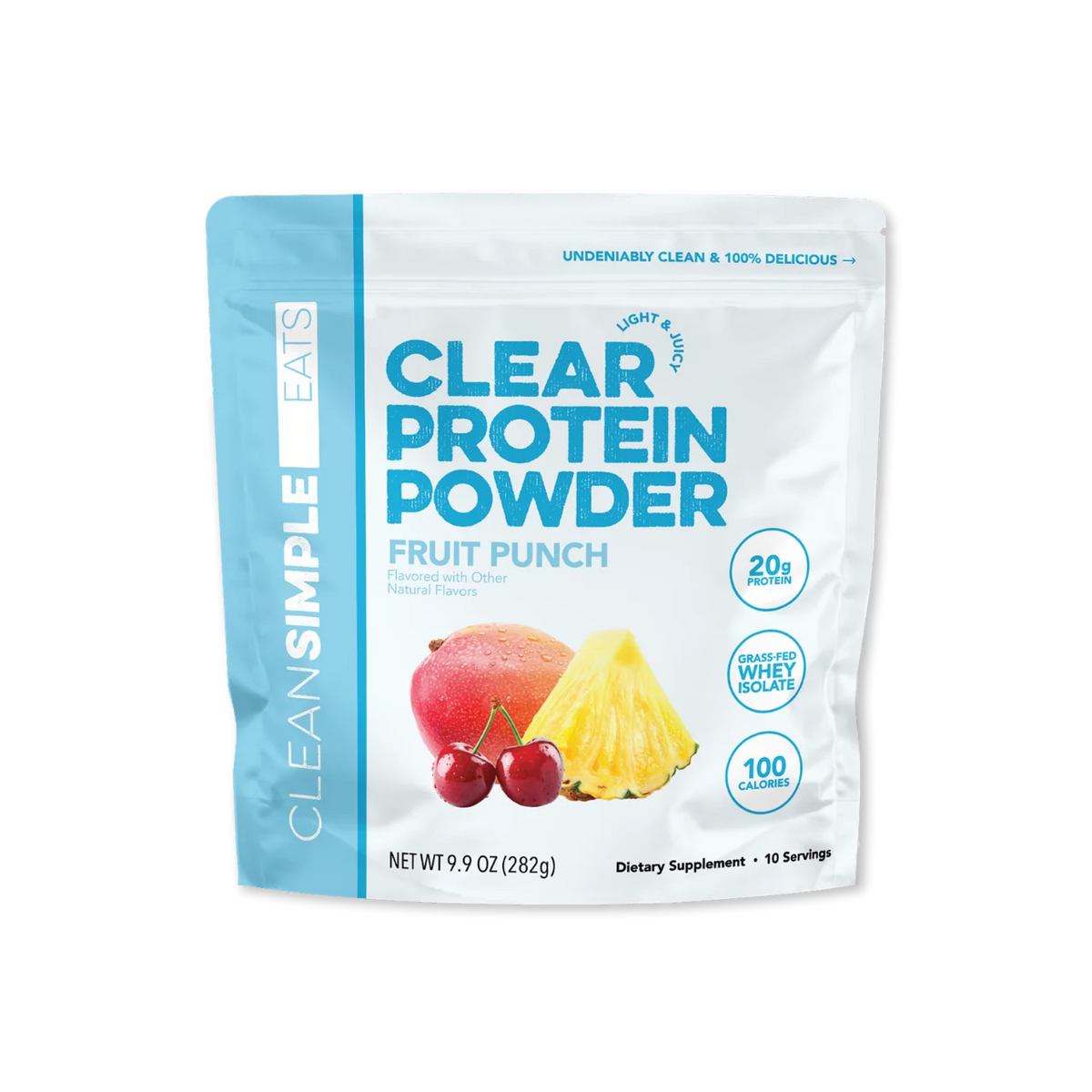 Clear Protein Powder: Fruit Punch