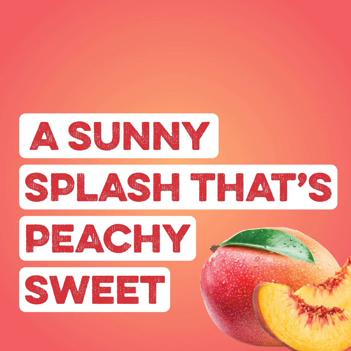 Clear Protein Water: Peach Mango Creme