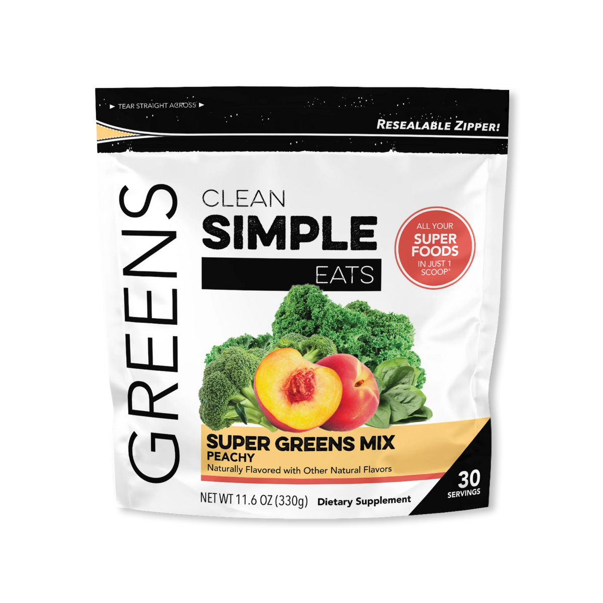 Greens: Peachy Greens Mix