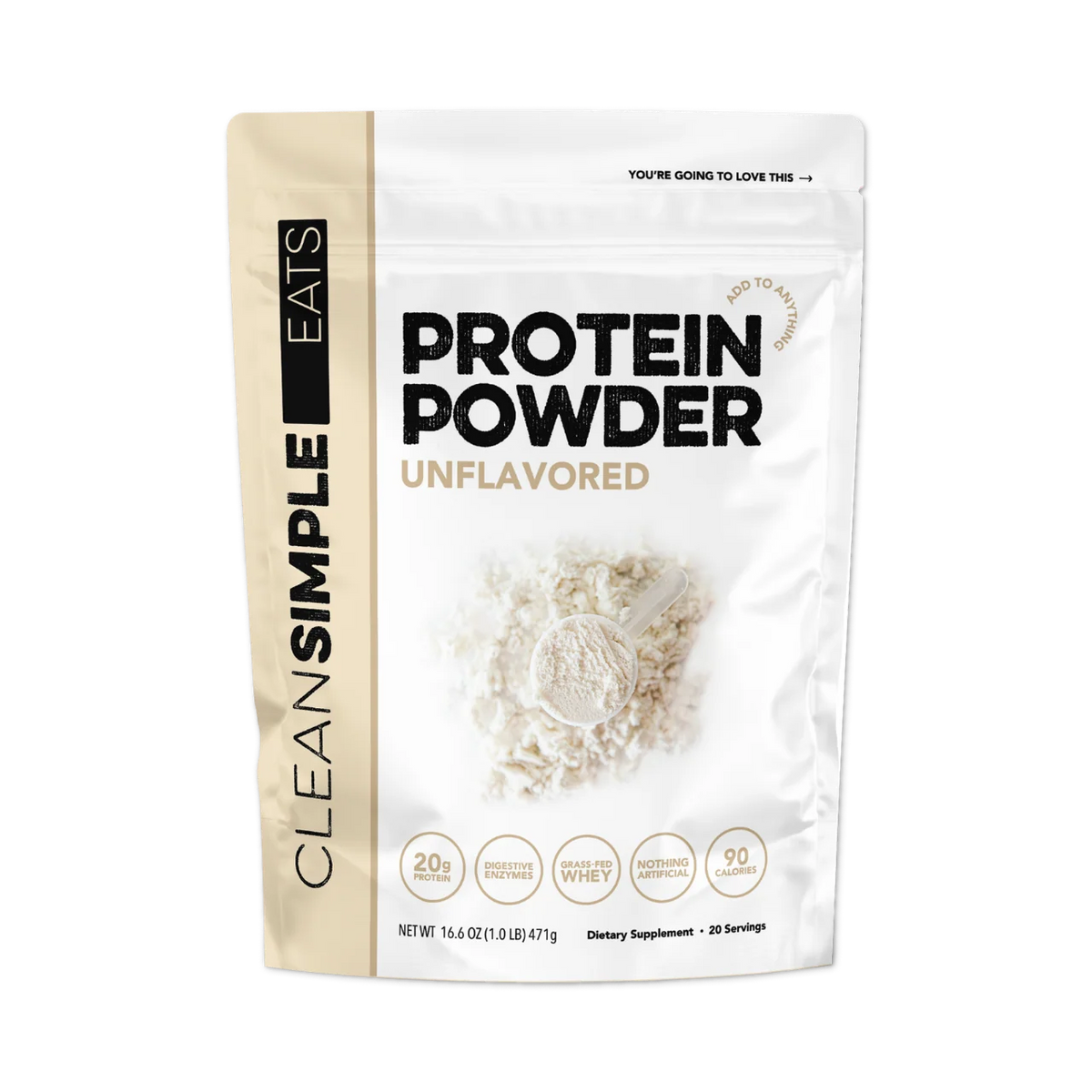 Protein Powder: Unflavored