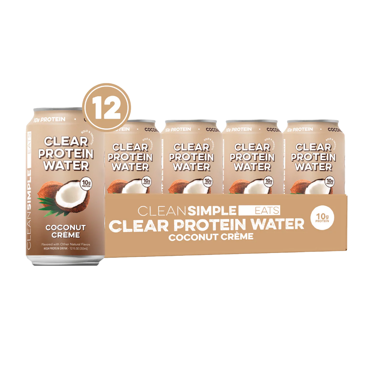 Clear Protein Water: Coconut Créme