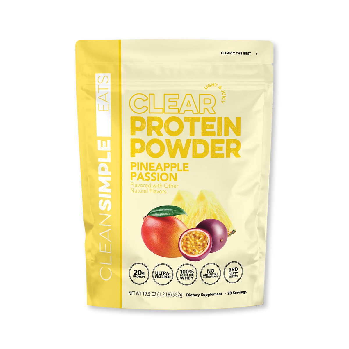 Clear Protein Powder: Pineapple Passion