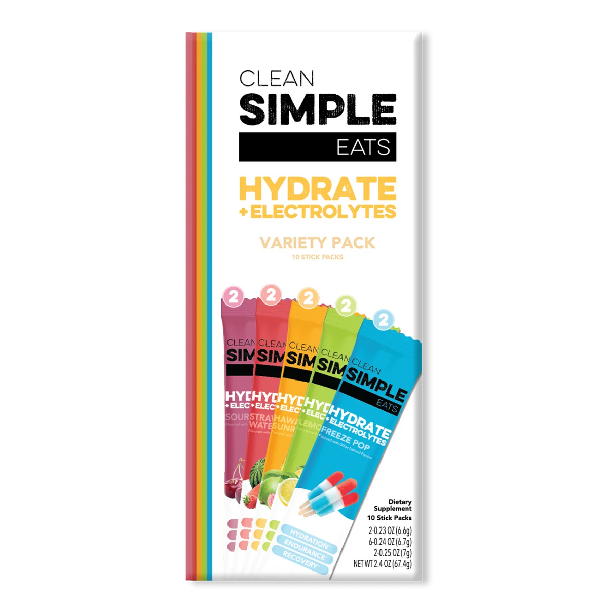 Hydrate + Electrolytes: Variety Pack