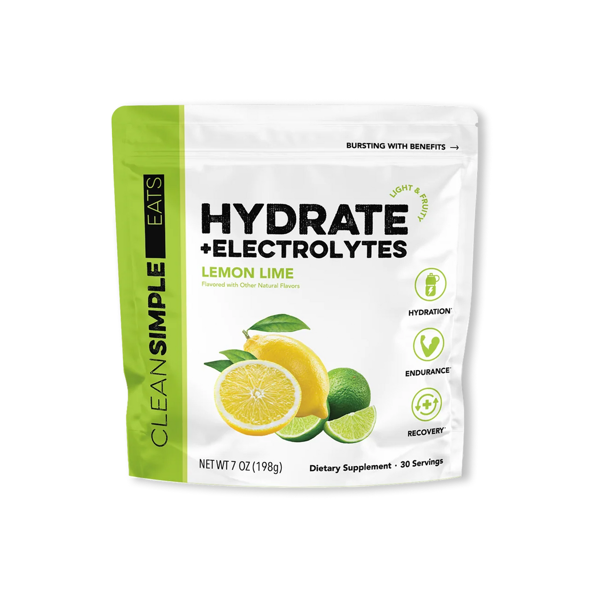 Hydrate + Electrolytes: Lemon Lime